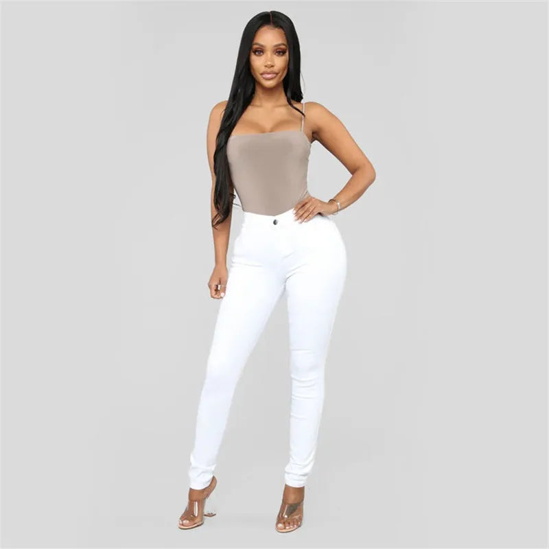 Jean Slim Femme – Taille Haute