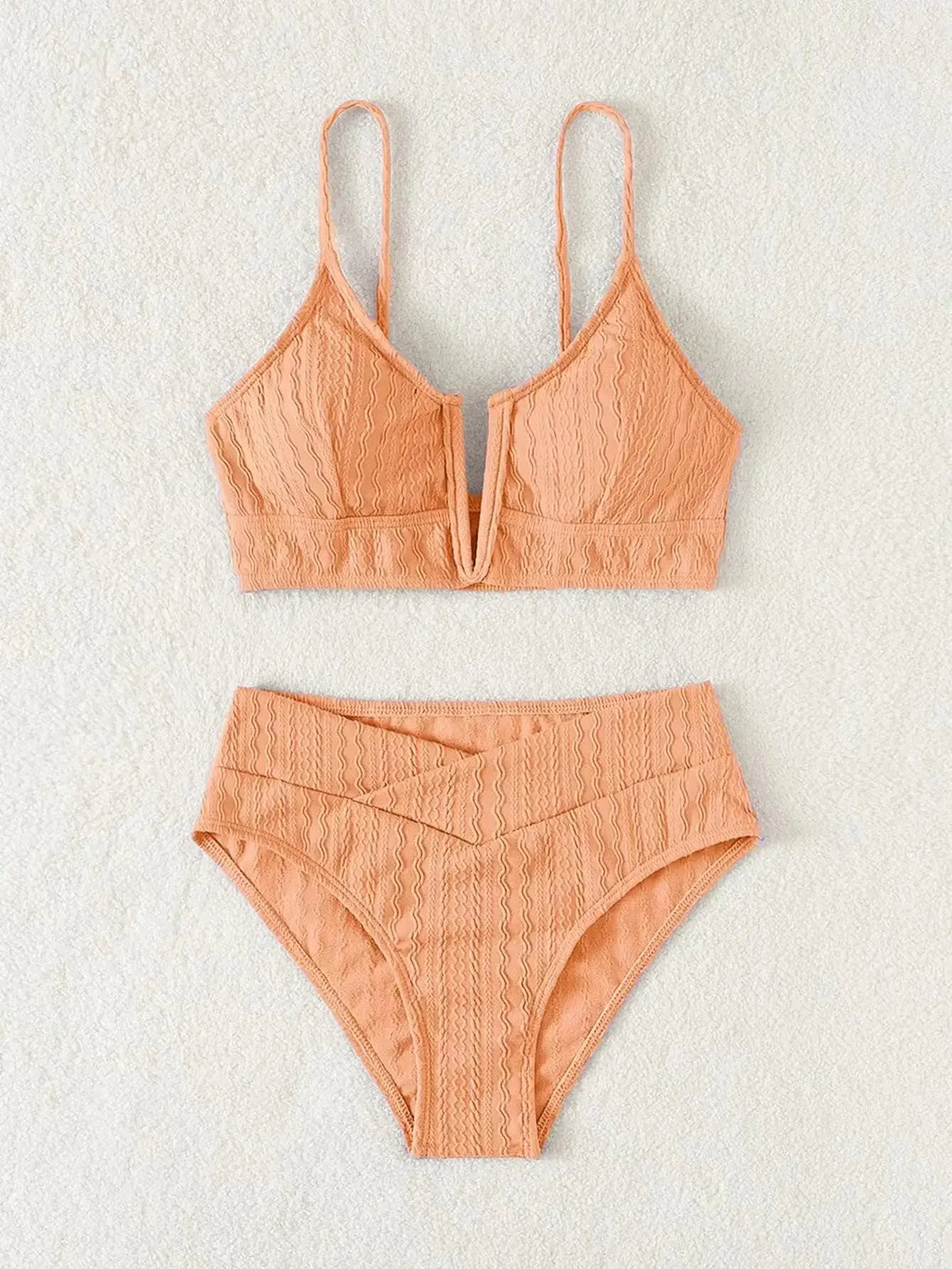 Bikini Femme 2 Pièces – Décolleté V Plongeant