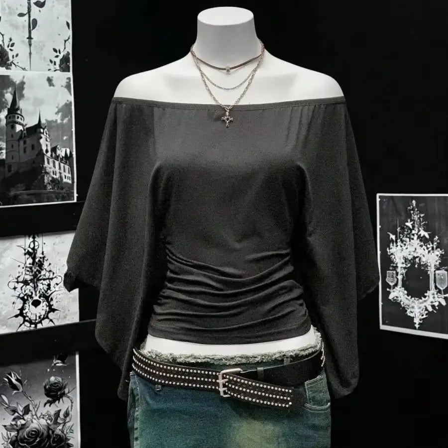 T-Shirt Court Femme – Coupe Moulante Décontractée