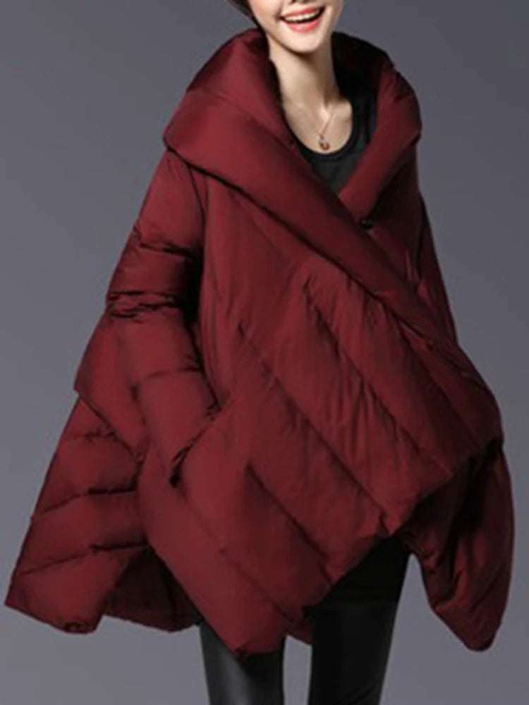 Manteau Matelassé d’Hiver Femme – Grande Taille