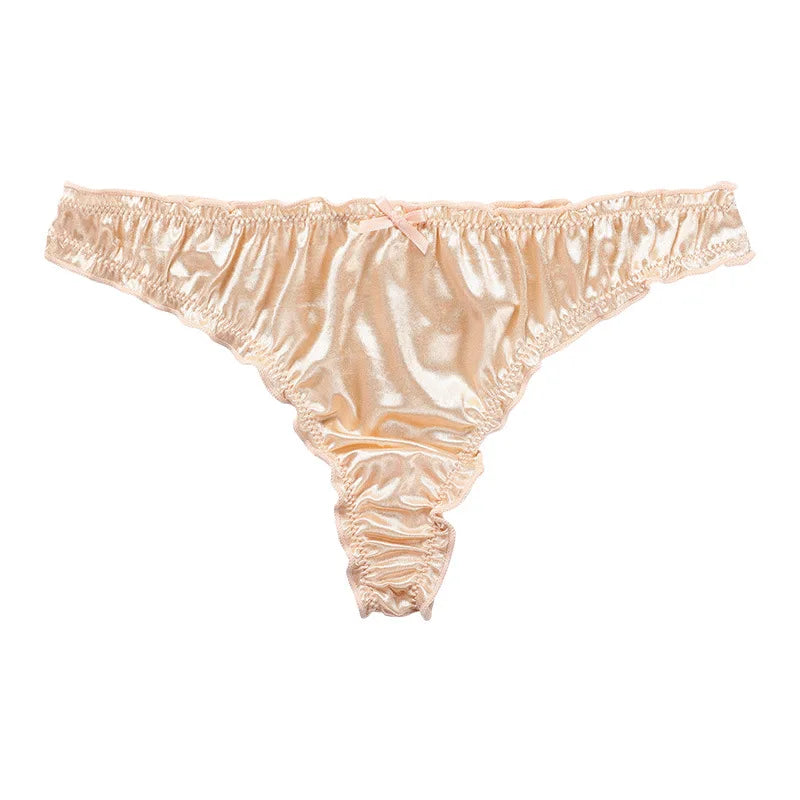 String Effet Soie Femme – Lingerie Discrète