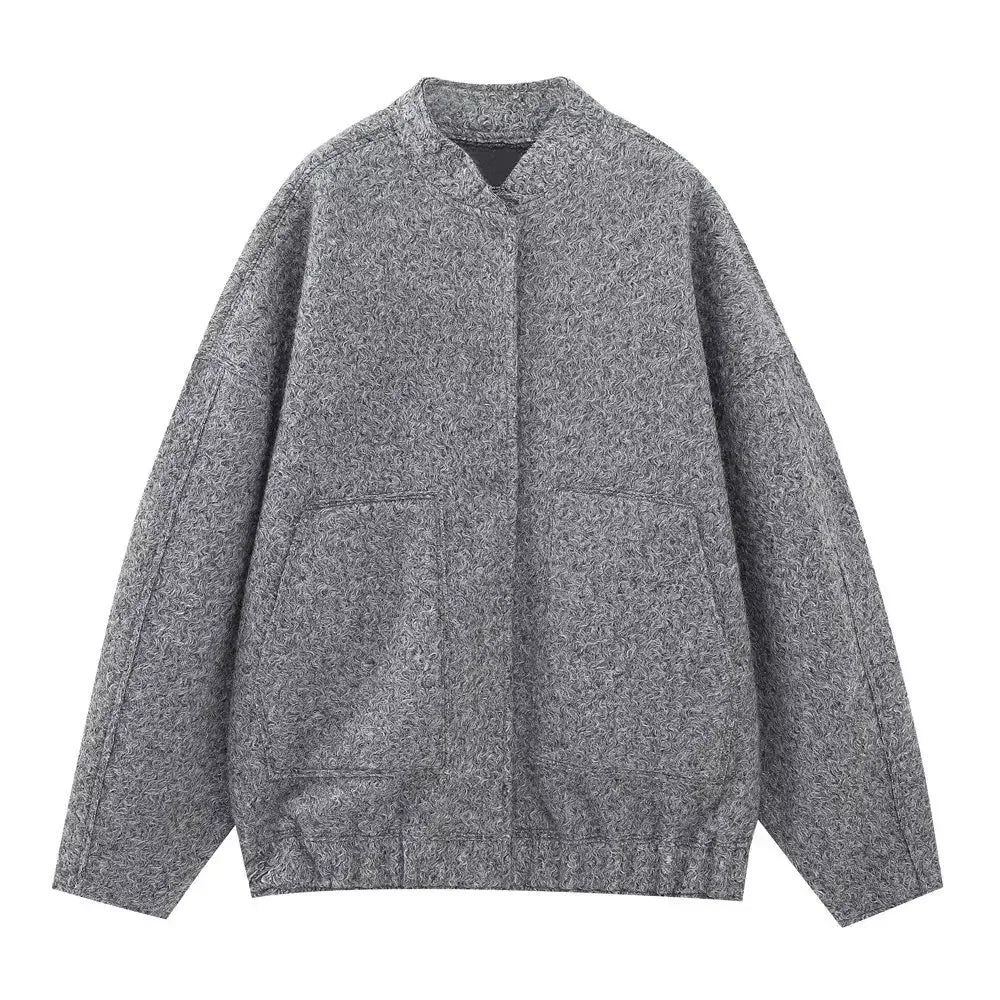 Blouson Rétro Oversize Style Streetwear