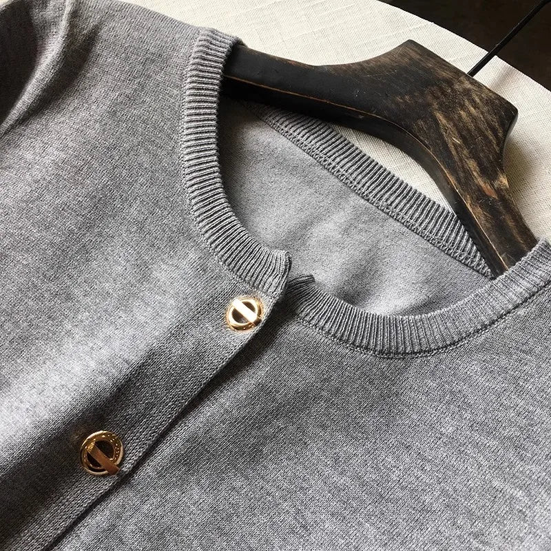 Cardigan en Maille Douce Femme – Style Chic Français