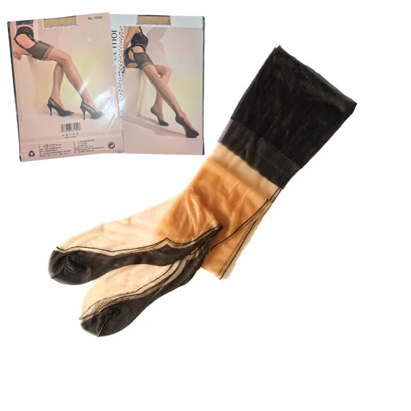 Bas Transparents Nude Femme – Effet Naturel