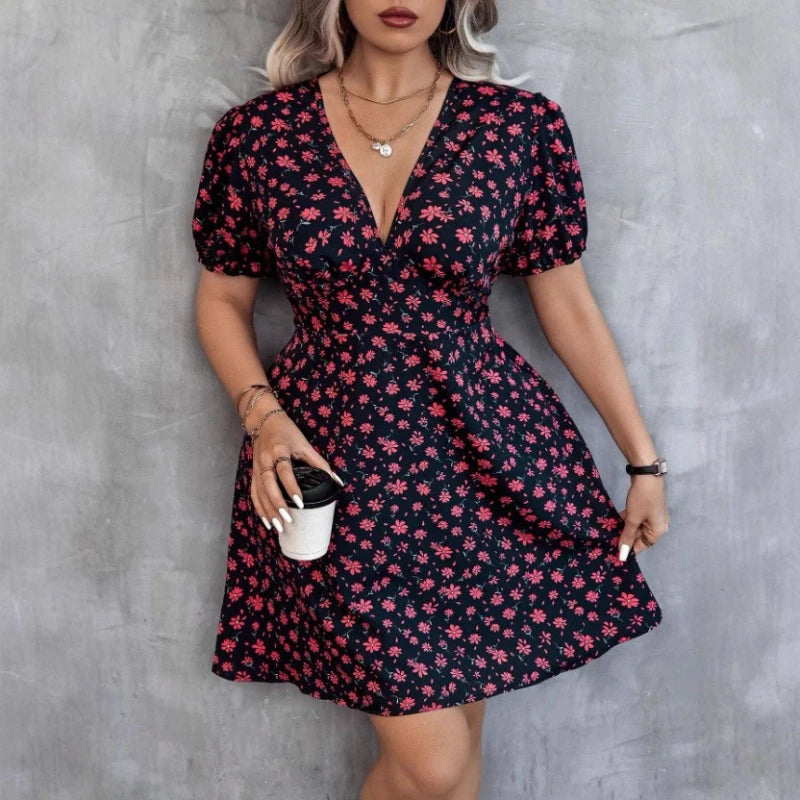 Mini-Robe Vintage Femme – Chic et Grande Taille