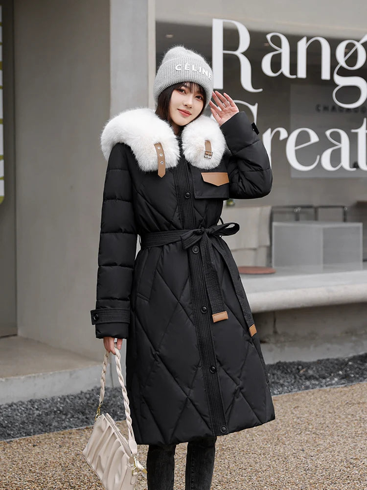 Manteau Matelassé Femme – Coton et Ceinture