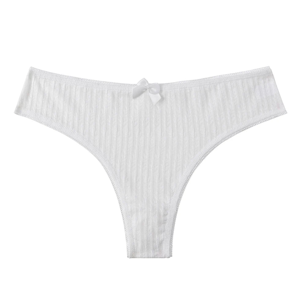 String Dentelle Femme – Motif Épi de Blé Ajouré