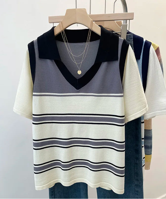 Pull Léger Femme – Manches Courtes