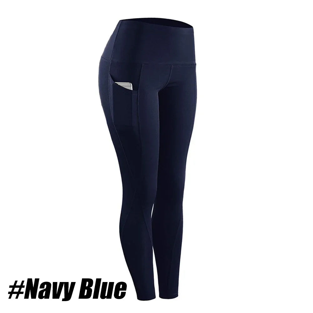 Pantalon de Yoga Grande Taille Femme – Avec Poches