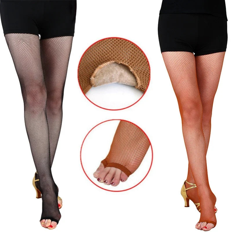 Bas Résille Sans Pointe Femme – Style Ajouré