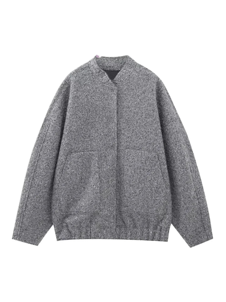 Blouson Rétro Oversize Style Streetwear
