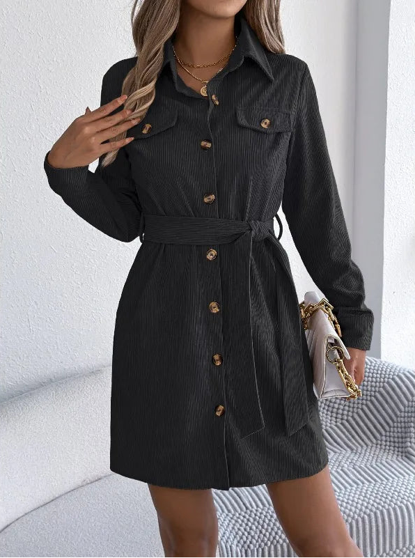 Robe Chemise Femme – Style Décontracté