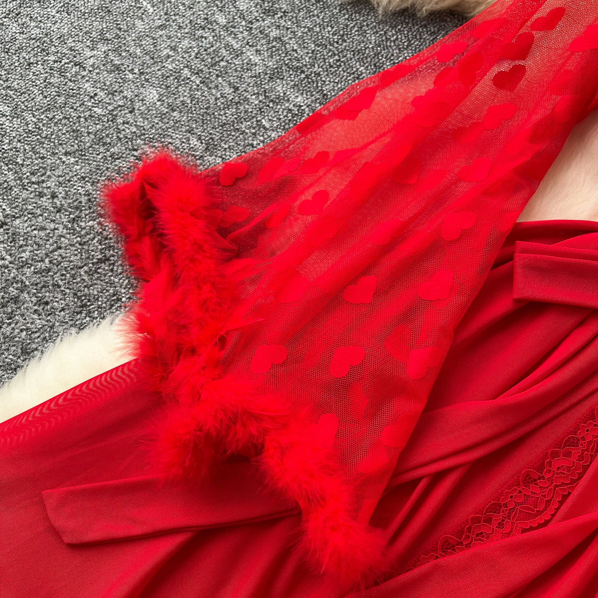 Robe Cardigan Femme – Élégante et Transparente