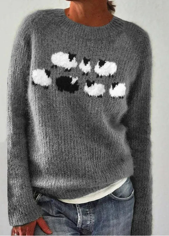 Pull Ample Femme – Style Décontracté