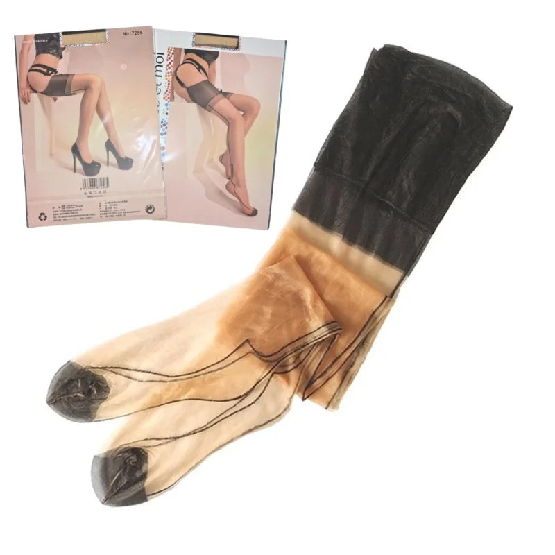 Bas Transparents Nude Femme – Effet Naturel