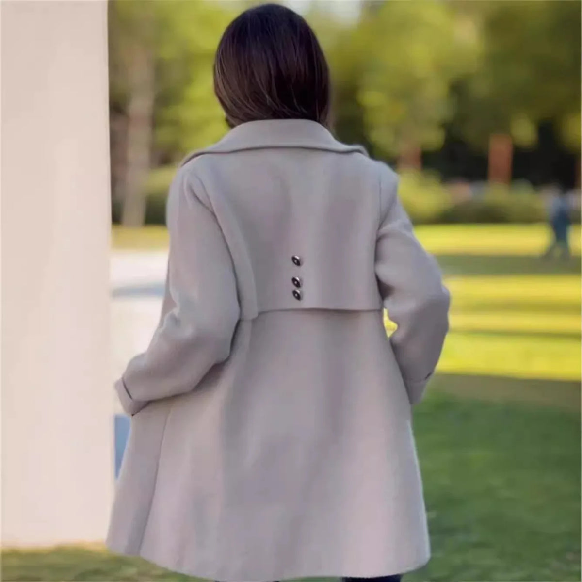 Manteau d’Hiver Femme – Maille Douce et Pelucheuse