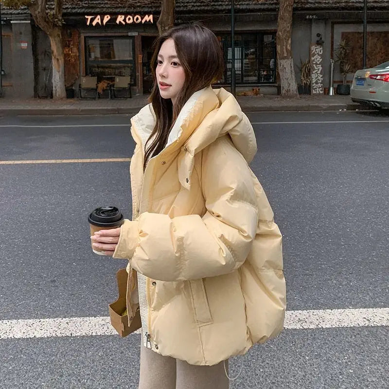 Parka Courte Femme – Chaude pour l’Hiver