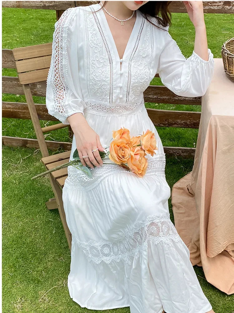 Robe Longue de Plage Femme – Style Estival