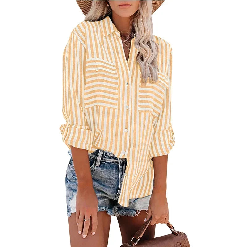 Chemise en Lin et Coton Femme
