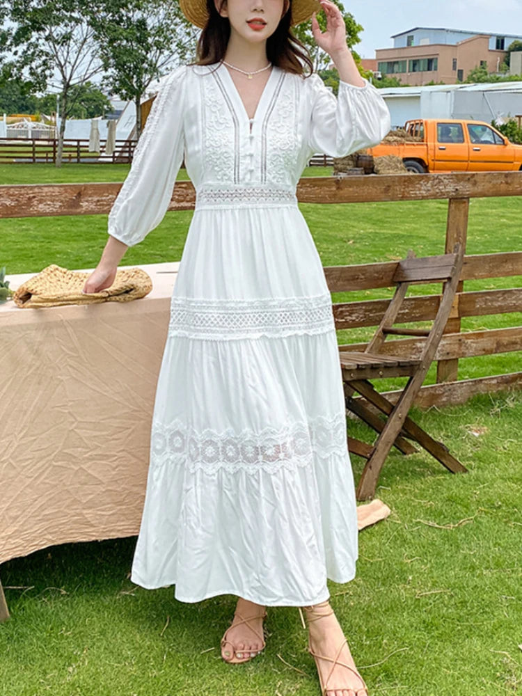 Robe Longue de Plage Femme – Style Estival