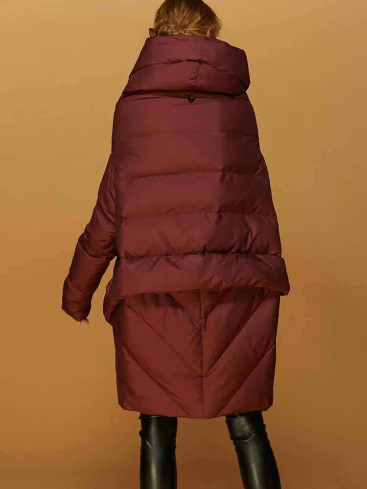 Manteau Matelassé d’Hiver Femme – Grande Taille