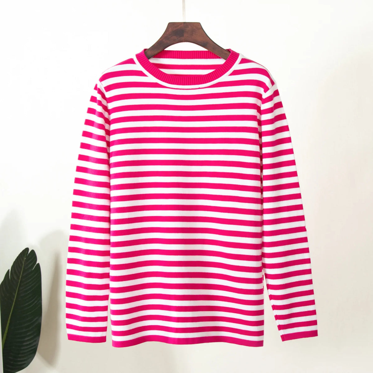 Pull Rayé Femme – Maille Élégante