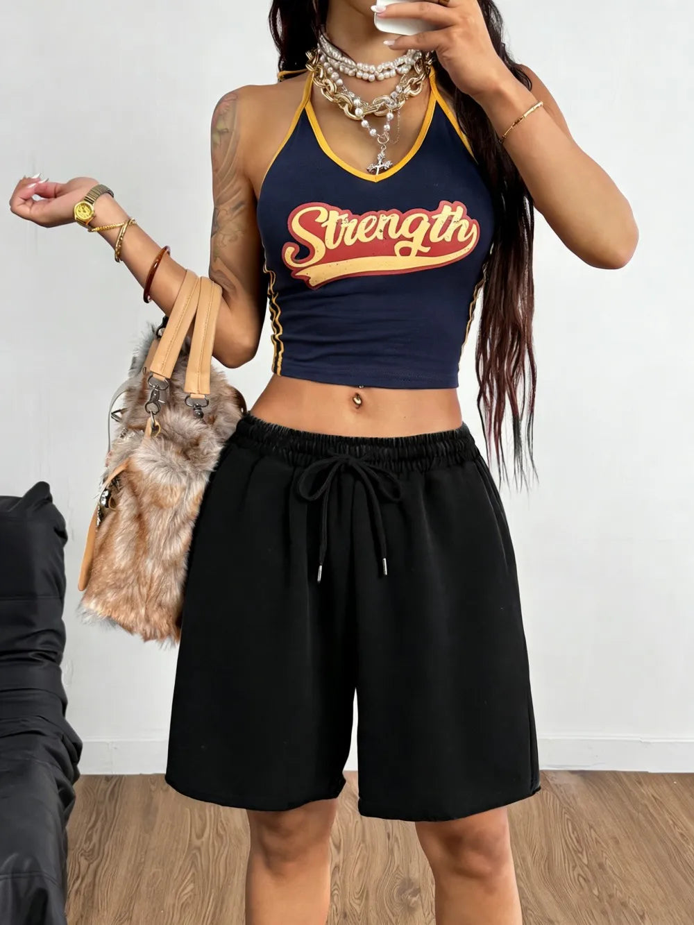 Lot de 2 Shorts Unis Femme – Style Décontracté
