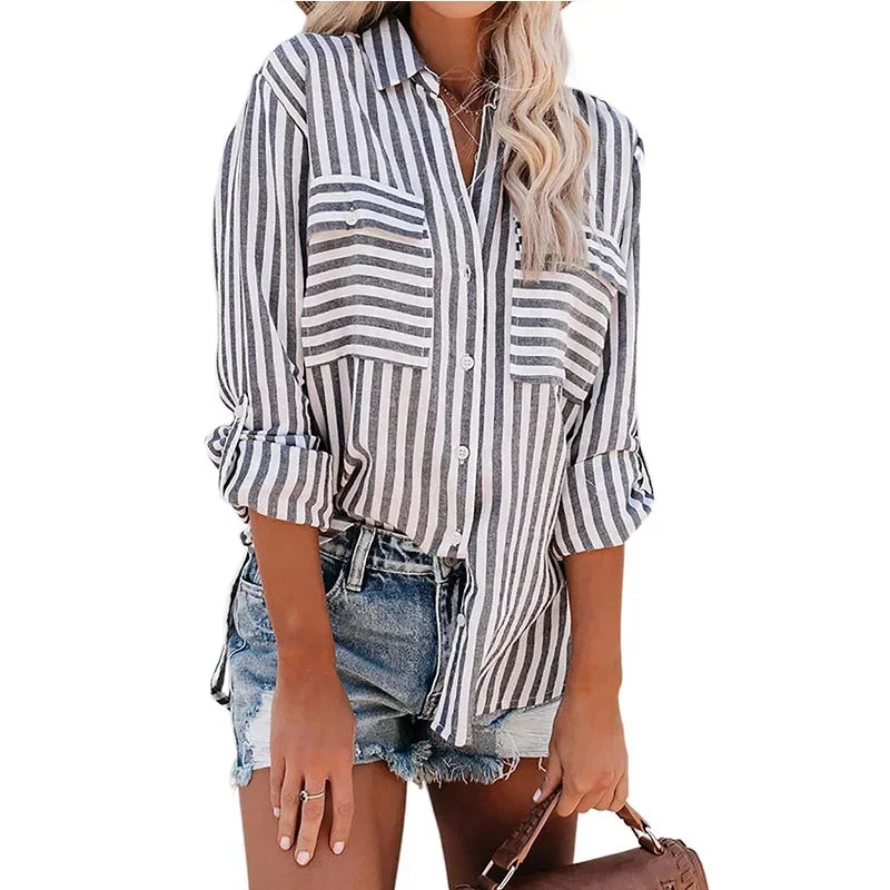 Chemise en Lin et Coton Femme