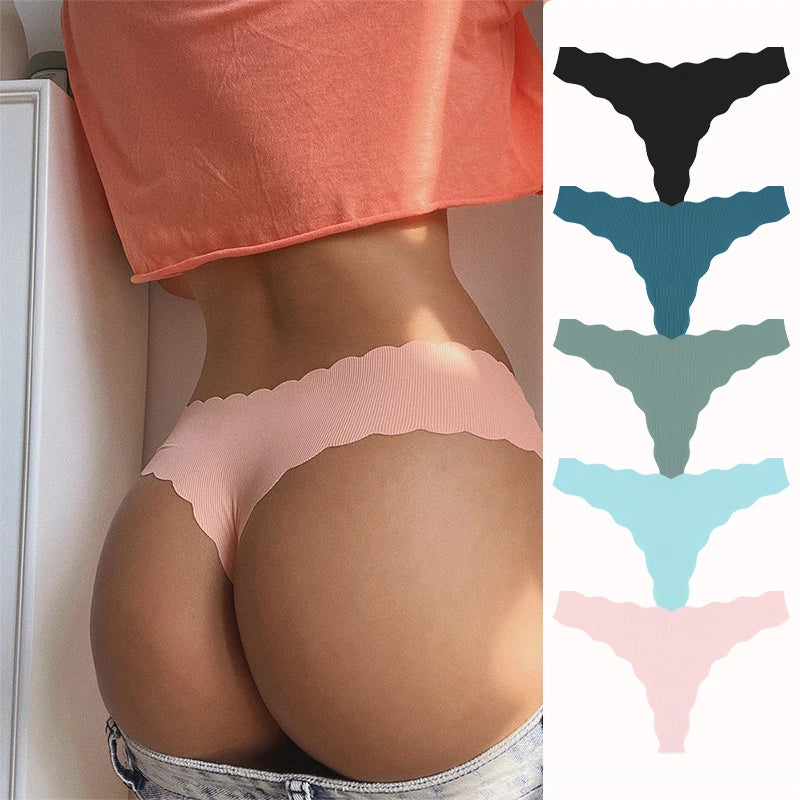 Lot de 5 Strings Femme – Sans Couture