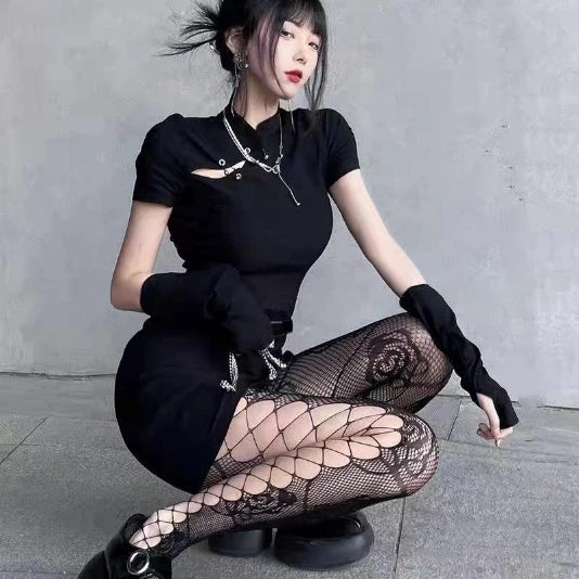 Collants Lolita Femme – Style Romantique