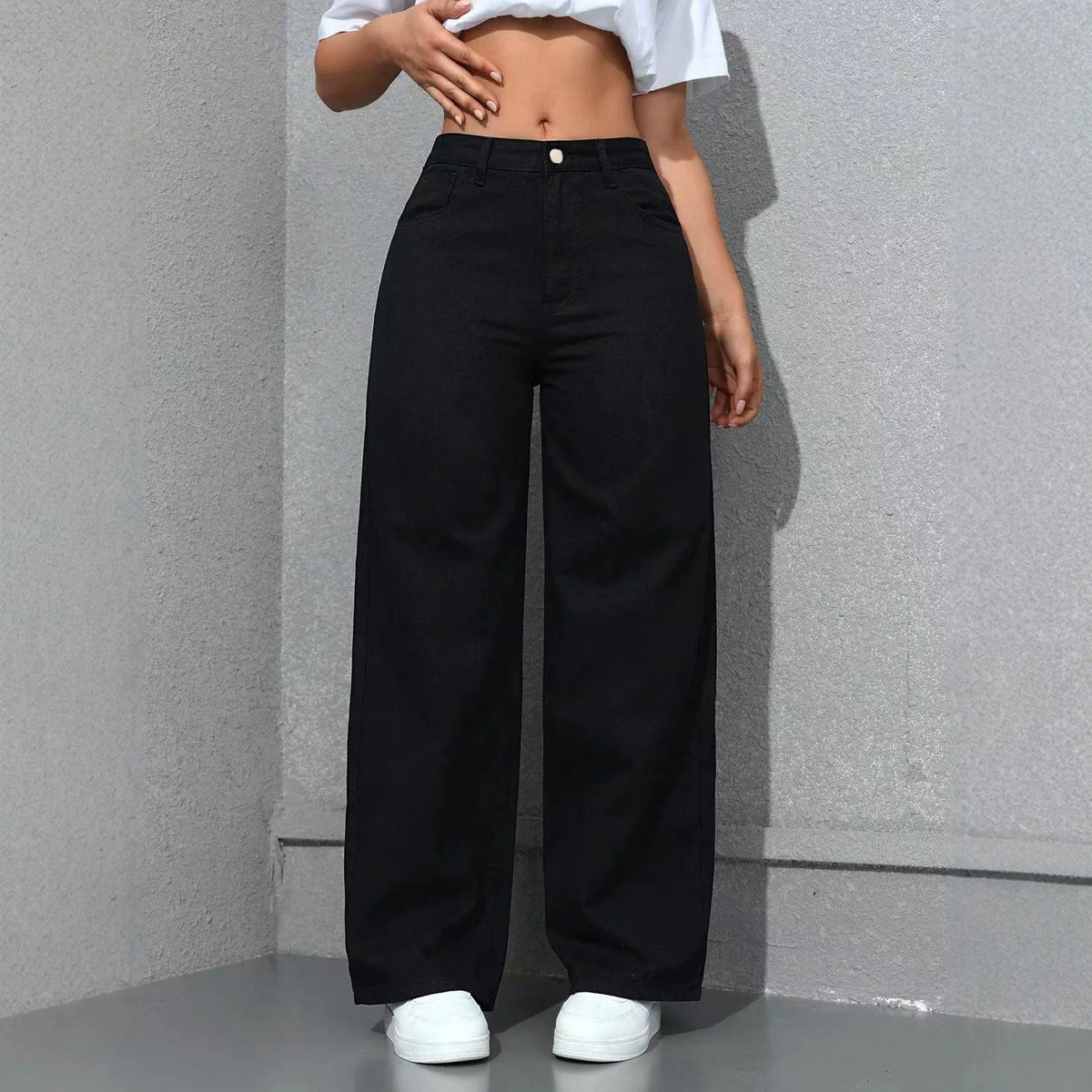 Jean Baggy Femme – Coupe Ample Streetwear