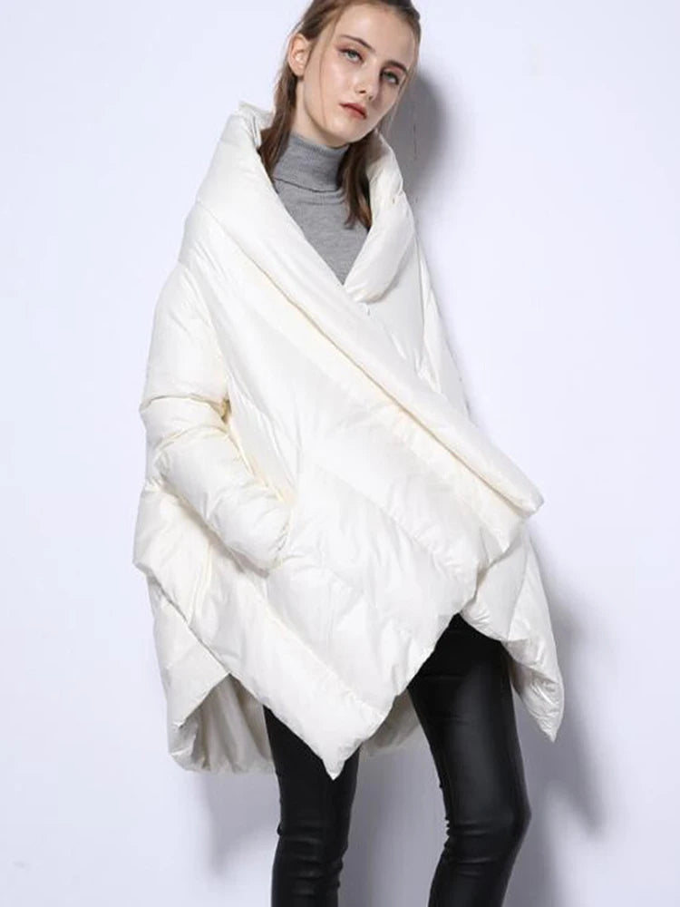 Manteau Matelassé d’Hiver Femme – Grande Taille