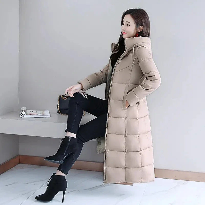 Parka Longue d’Hiver Femme – Coupe Chaude