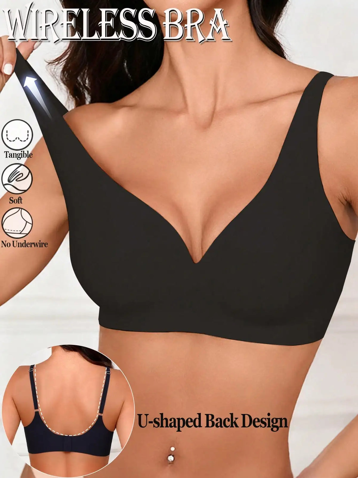 Soutien-Gorge Push-Up Femme – Sans Couture
