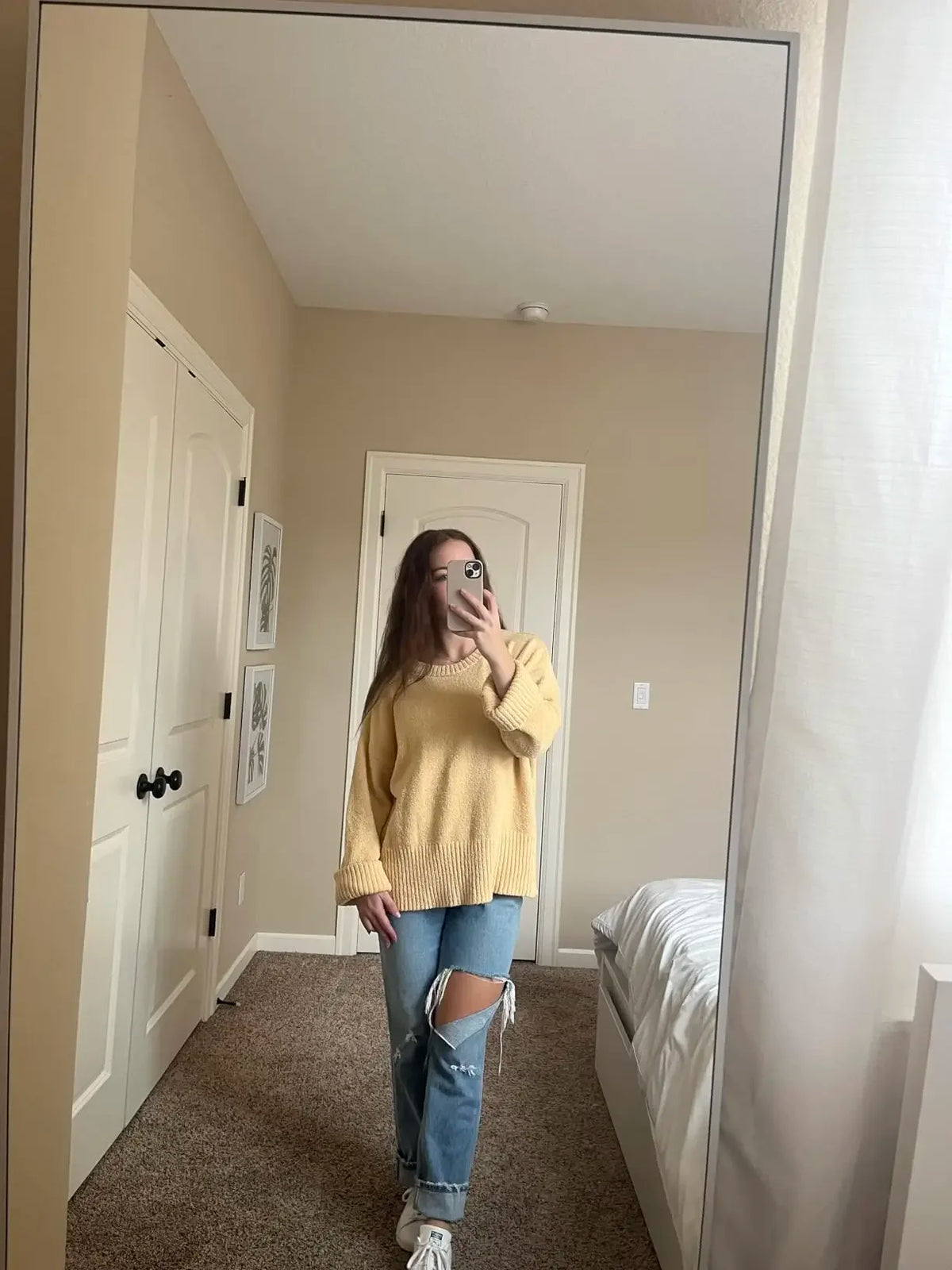 Pull Femme – Maille Épaisse et Manches Longues