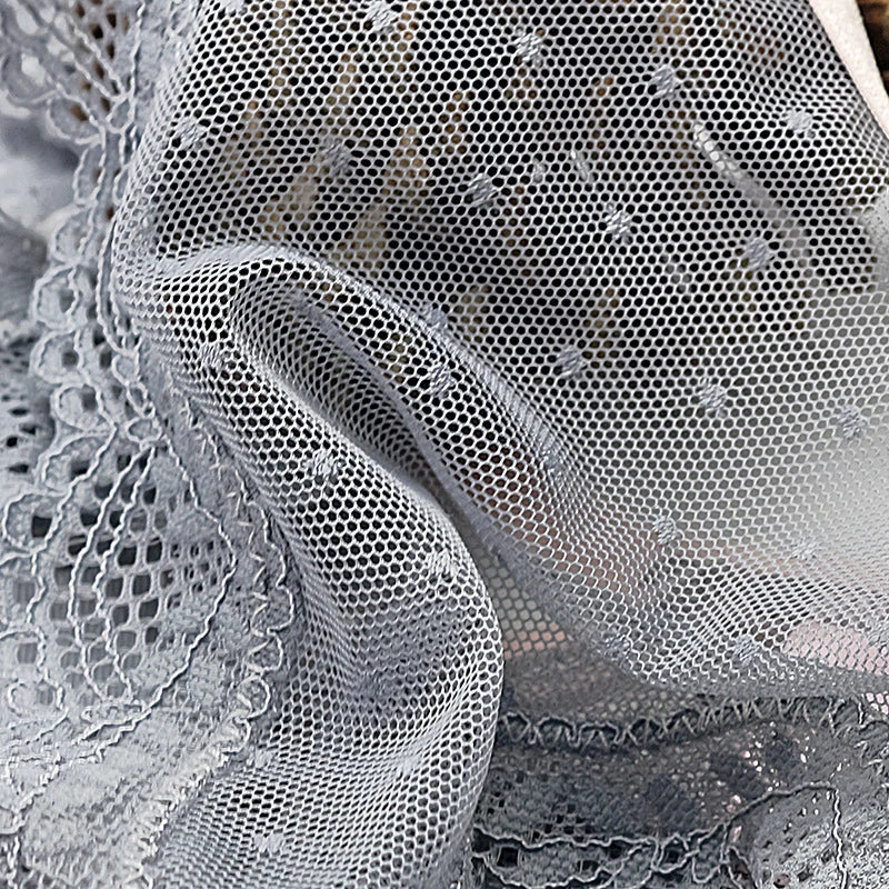 String Dentelle Femme – Pois et Boucle Cœur
