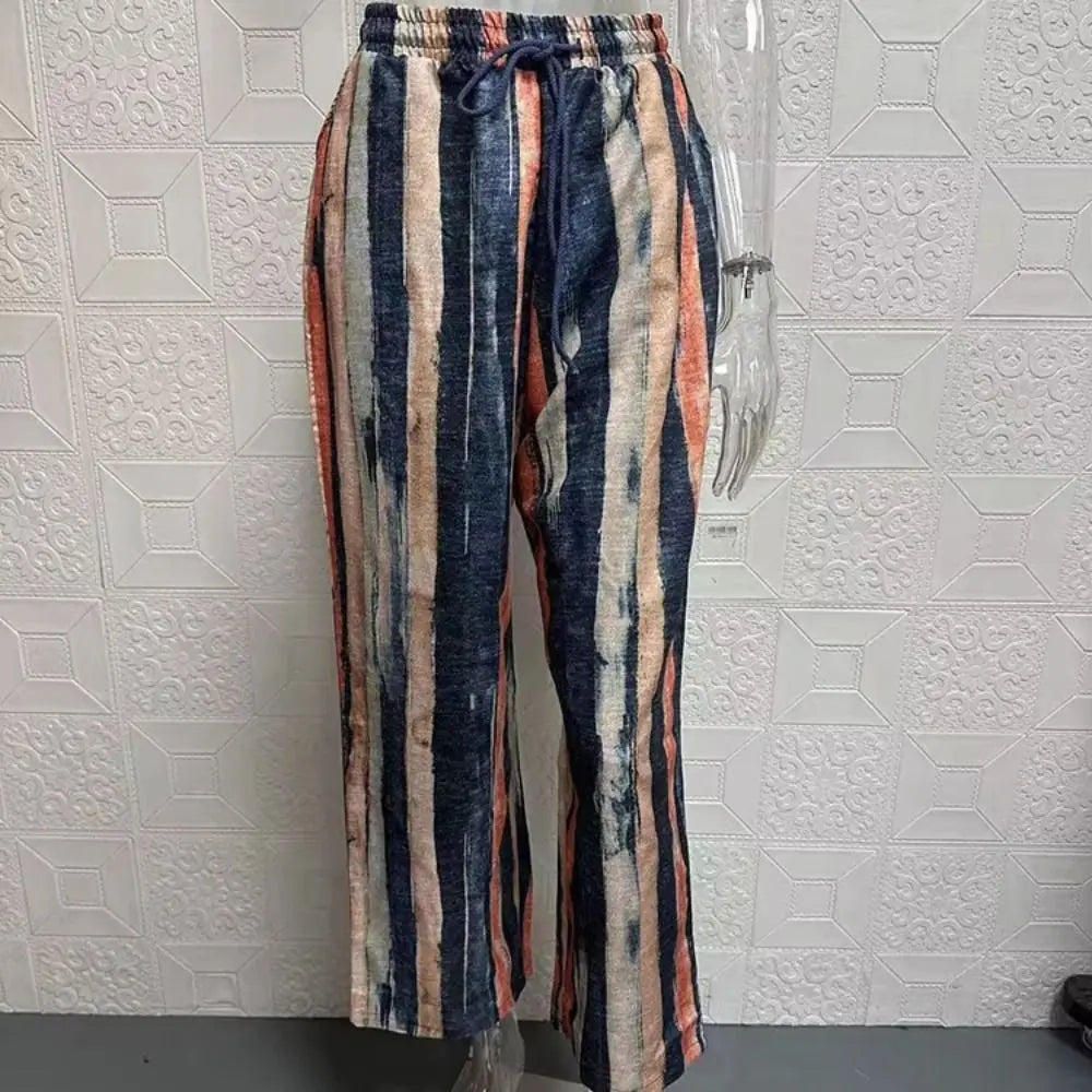 Pantalon Décontracté Femme – Coton et Lin