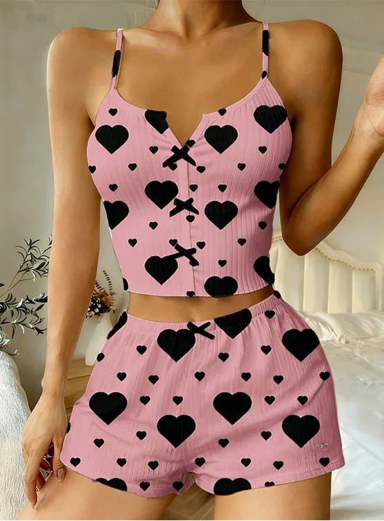 Ensemble Pyjama Dentelle Femme – Style Séduisant