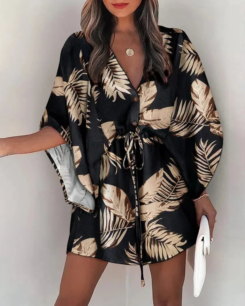 Robe d’Été Femme – Imprimé Floral
