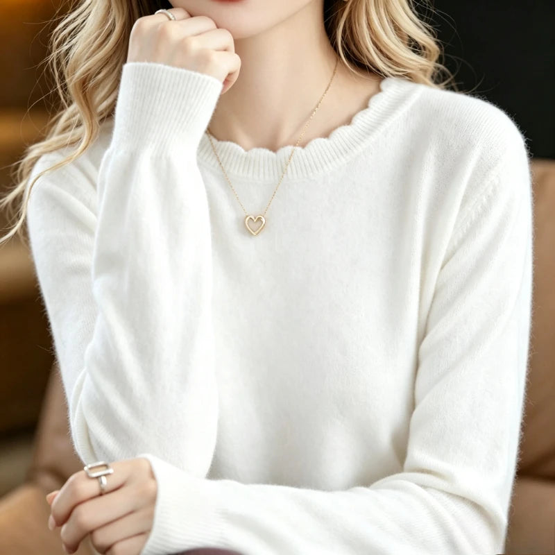Pull Décontracté Femme – Maille Douce et Confortable
