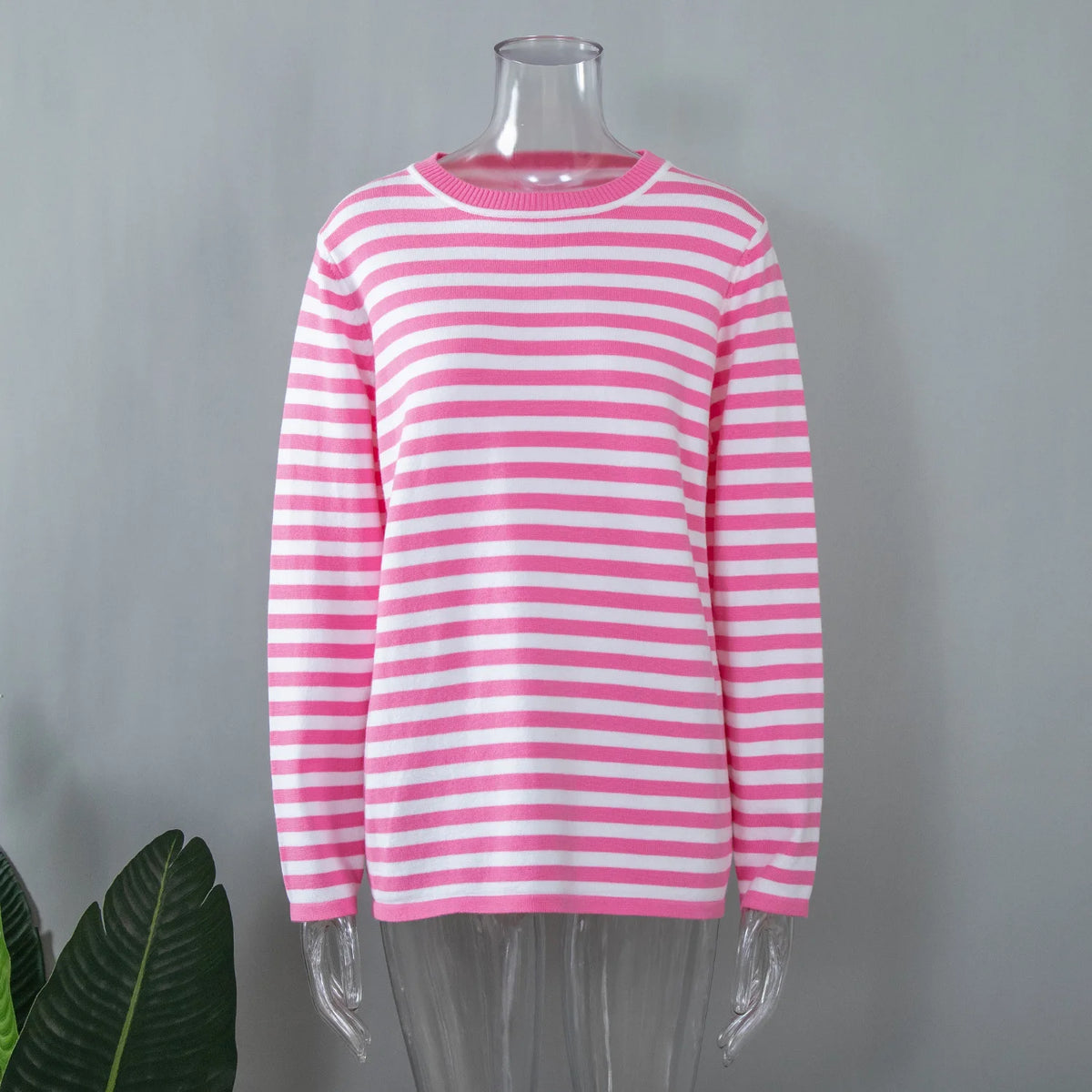 Pull Rayé Femme – Maille Élégante