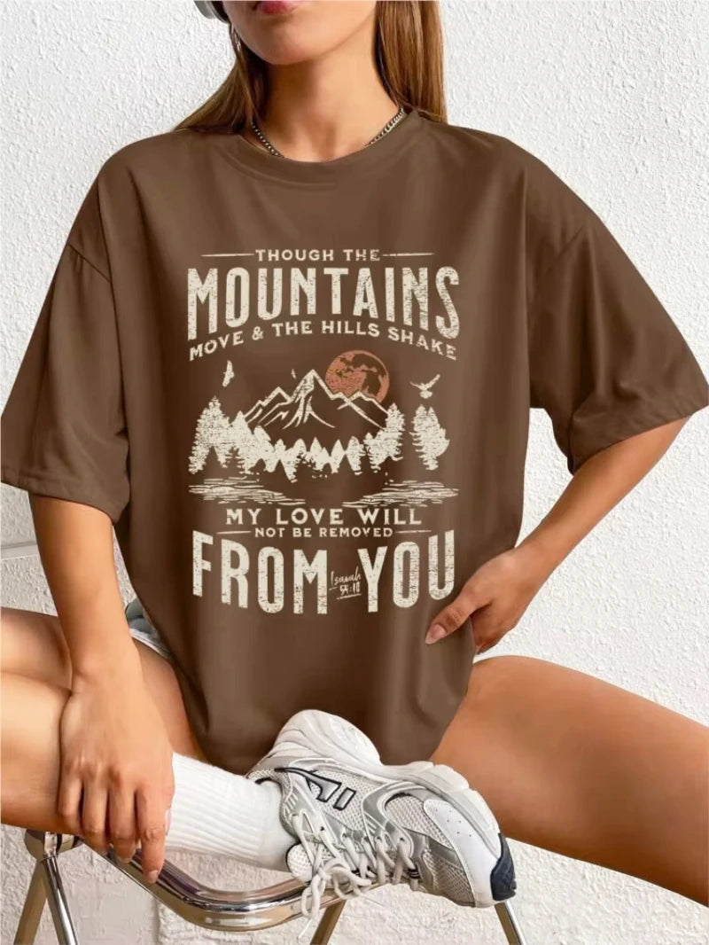 T-Shirt en Coton Grande Taille Femme – Coupe Confort