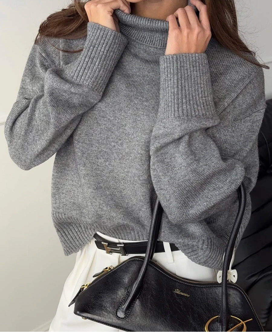 Pull d’Hiver Femme – Maille Douce et Coupe Ample