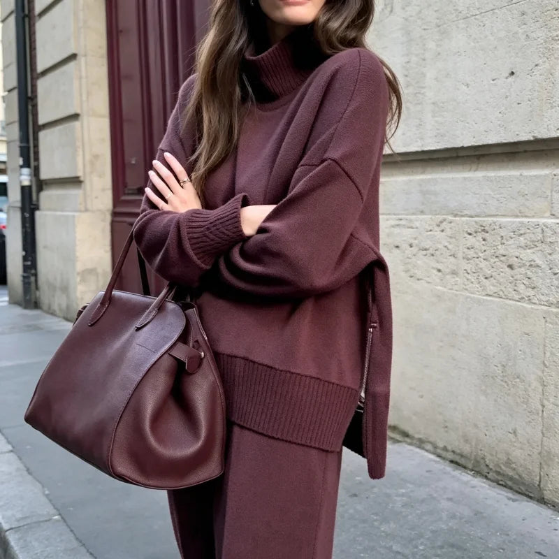 Ensemble 2 Pièces Femme – Coloris Uni