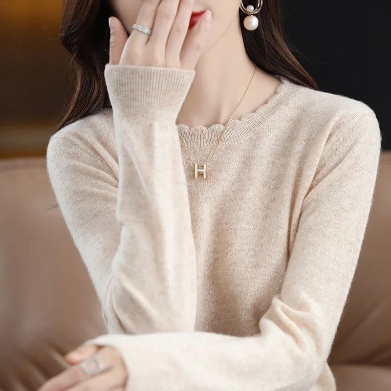 Pull Décontracté Femme – Maille Douce et Confortable
