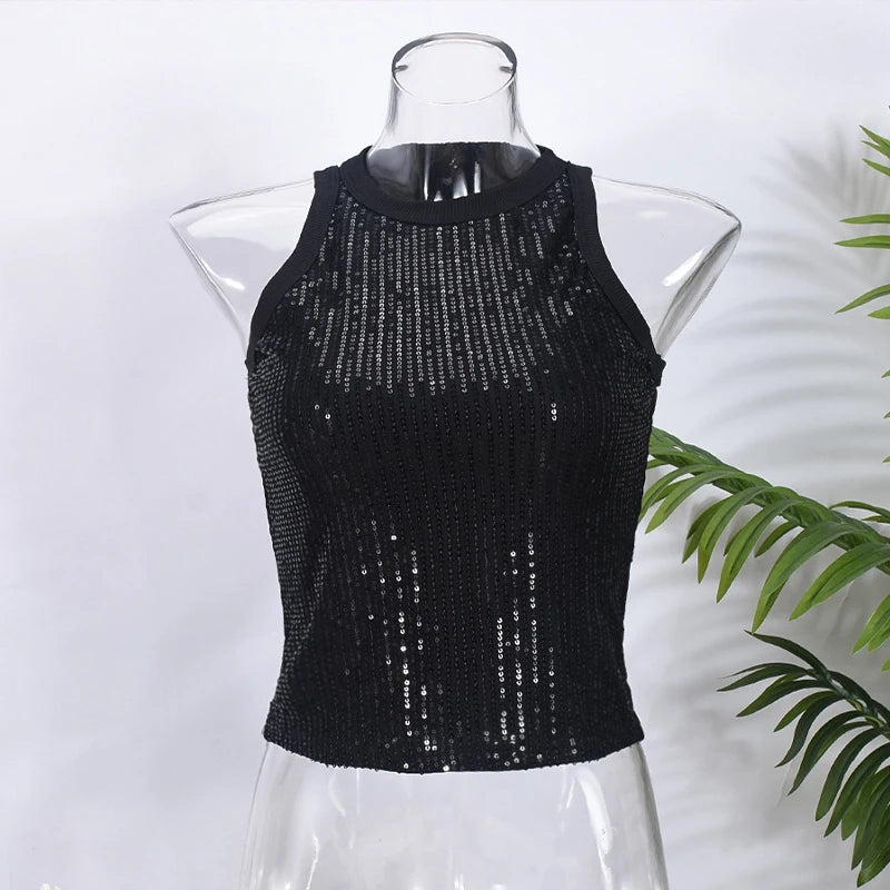 Gilet Léopard Femme – Coupe Moulante et Paillettes
