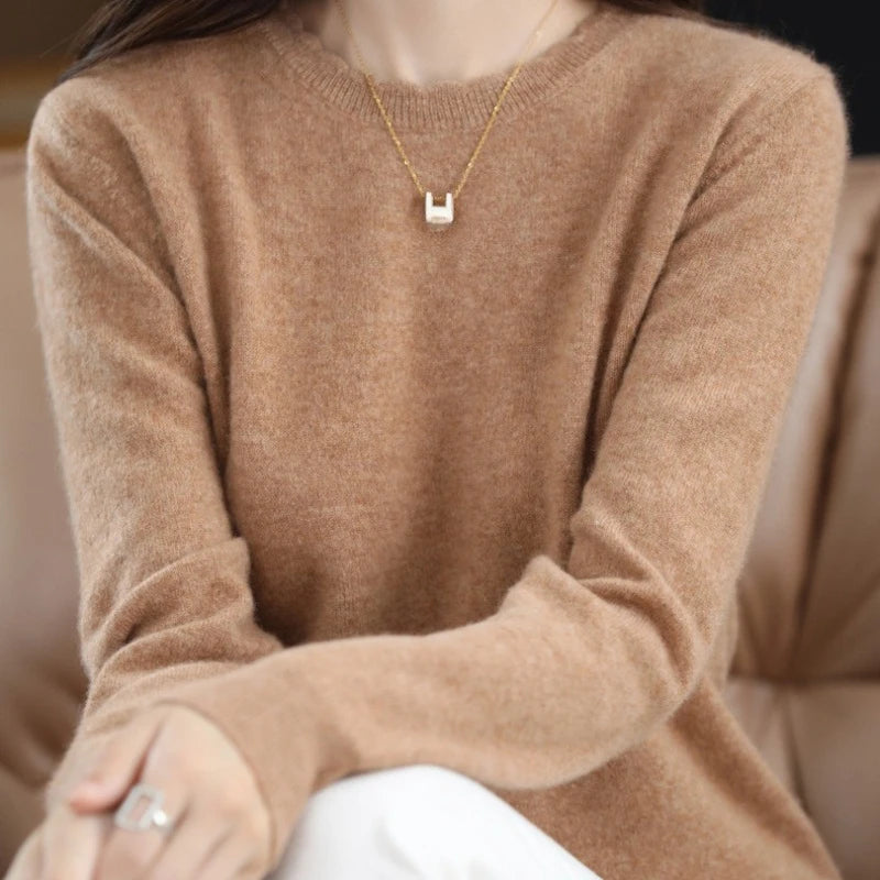 Pull Décontracté Femme – Maille Douce et Confortable
