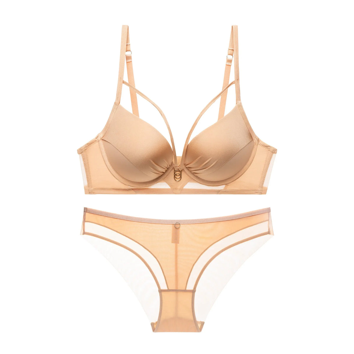 Ensemble Lingerie Femme – Soutien-Gorge Push-Up et Culotte