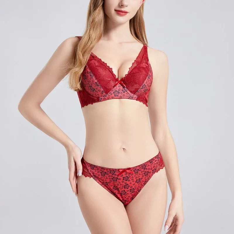 Ensemble Lingerie Grande Taille Femme – Soutien-Gorge et Culotte