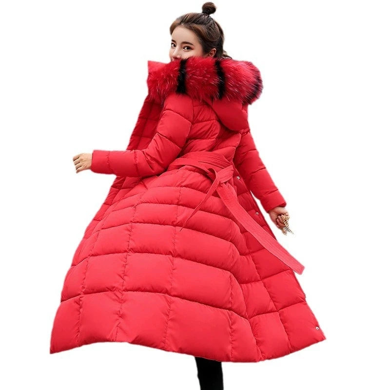 Manteau Long d’Hiver Femme – Coton